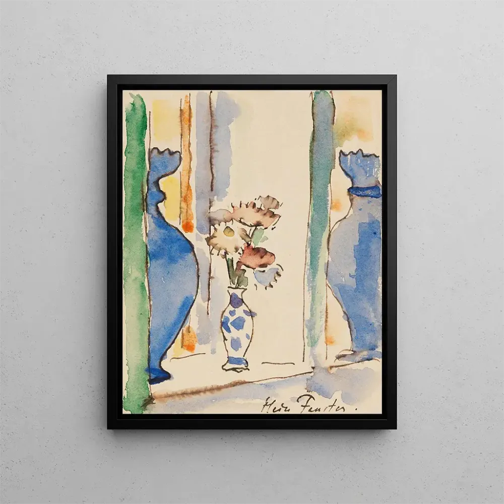Gemälde Mein Fenster - Alexej von Jawlensky | Kunstdruck
