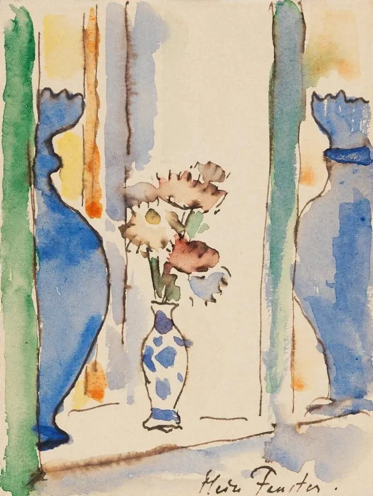 Gemälde Mein Fenster - Alexej von Jawlensky | Kunstdruck