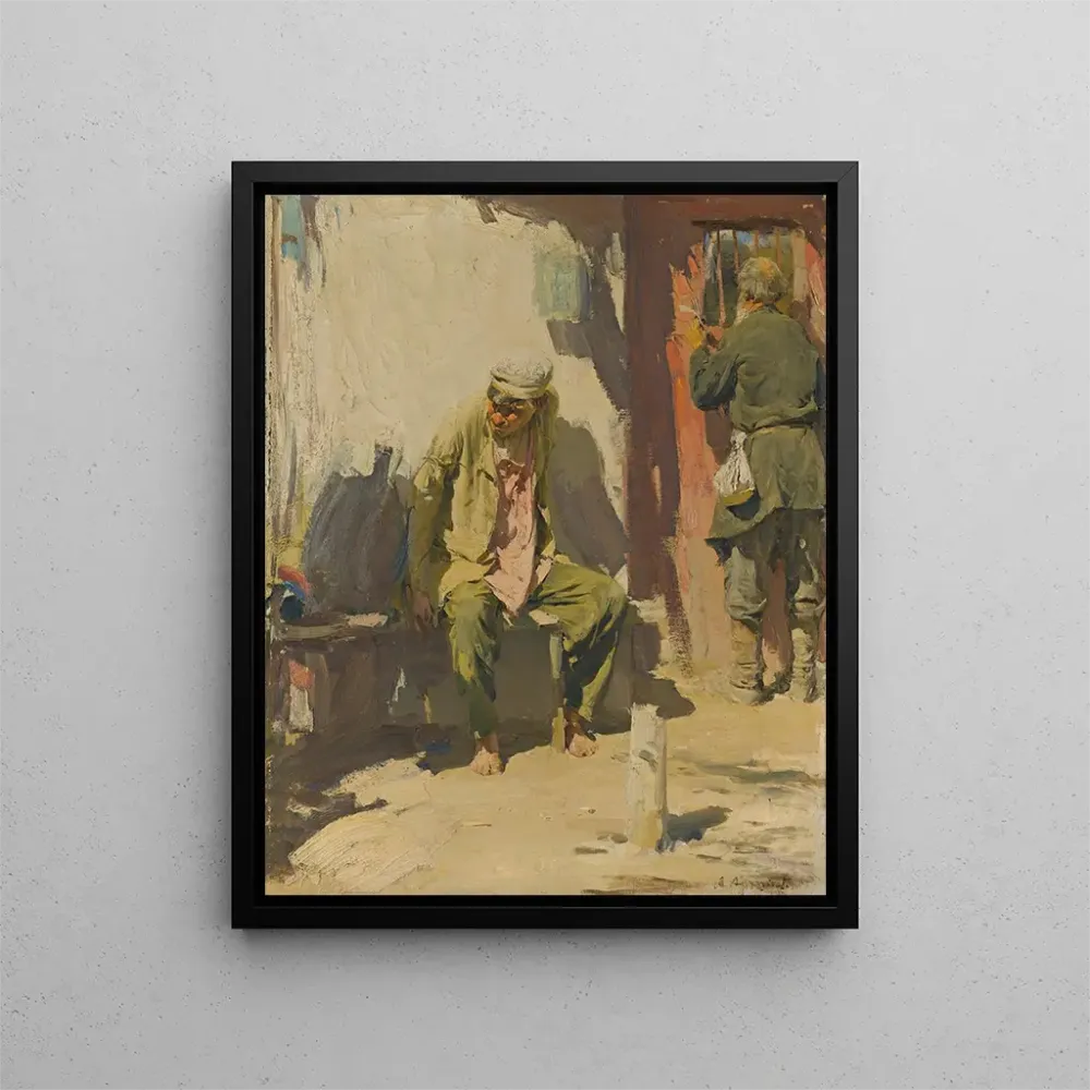 Gemälde Mendiants - Abram Efimovich Arkhipov | Kunstdruck