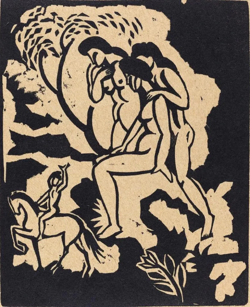 Gemälde Mention spéciale - August Macke | Kunstdruck