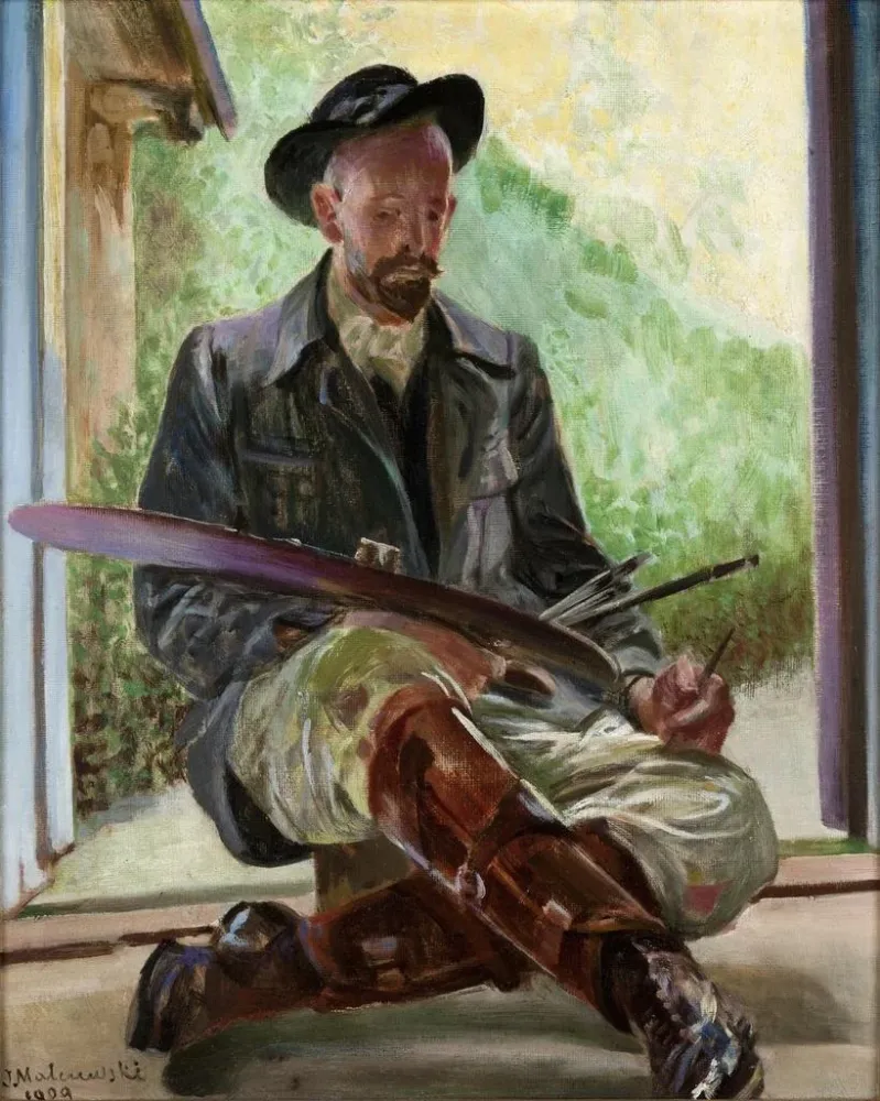 Gemälde Mes modèles - Jacek Malczewski | Kunstdruck