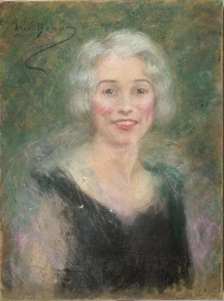 Gemälde Mme Leslie Carter - Alice Pike Barney | Kunstdruck