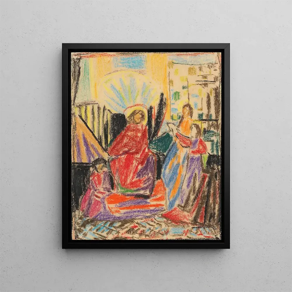 Gemälde Motiv religiös - Adolf Hölzel | Kunstdruck