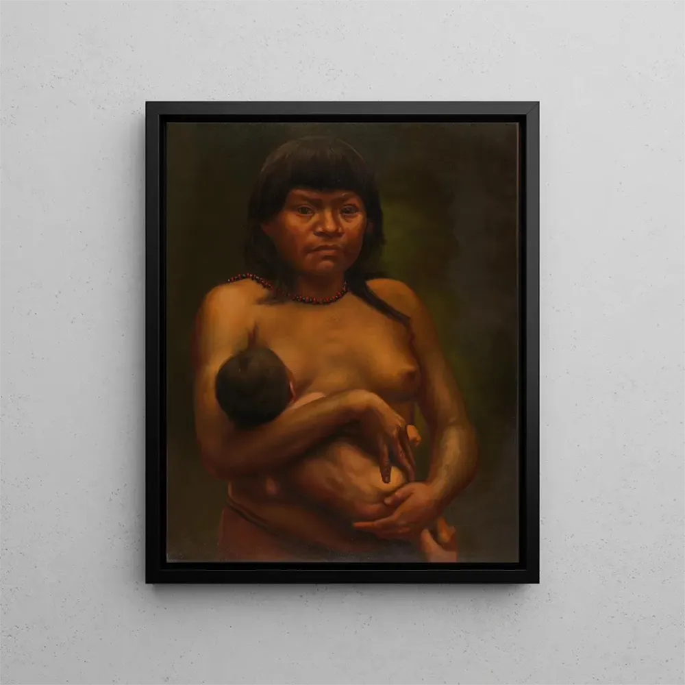 Gemälde Mère d'Anishira - Anonyme | Kunstdruck