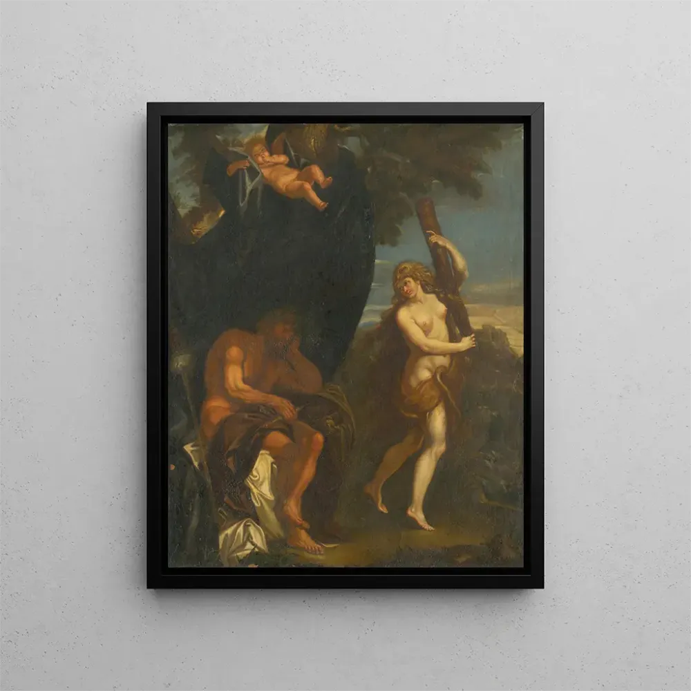 Gemälde Mythologische Szene - Anonym