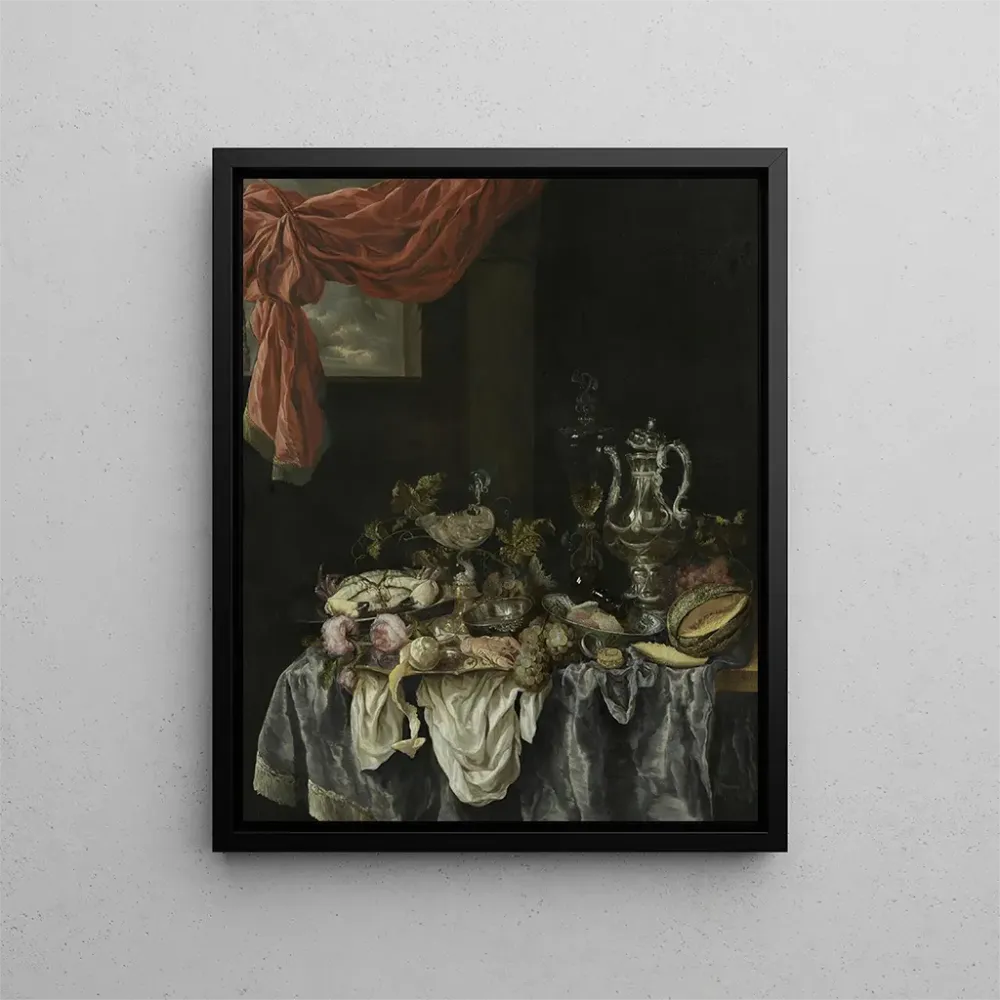 Gemälde Natürliche Schönheit opulente - Abraham van Beijeren | Kunstdruck