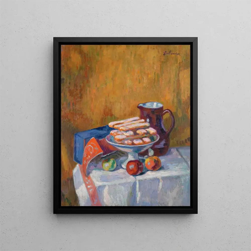 Gemälde Naturmorte mit Keksen - Armand Guillaumin | Kunstdruck