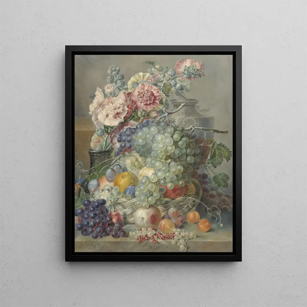 Gemälde Naturstillleben mit Früchten und Blumen - Annette Reijerman | Kunstdruck