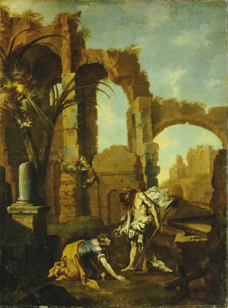 Gemälde Noli Me Tangere - Alessandro Magnasco | Kunstdruck