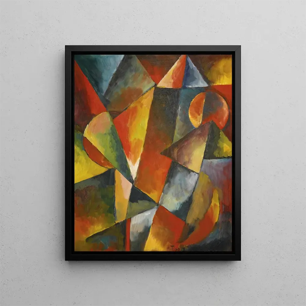 Gemälde Ohne Titel - Arnold Topp | Kunstdruck