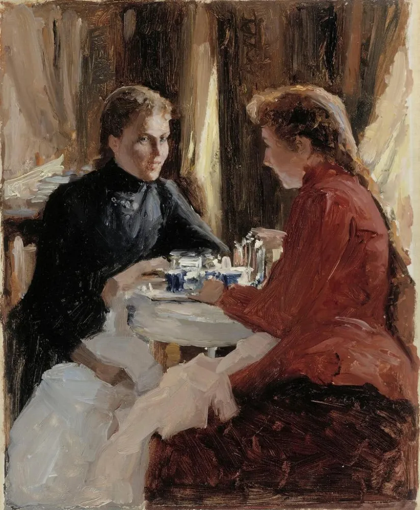 Gemälde Onze - Albert Edelfelt | Kunstdruck
