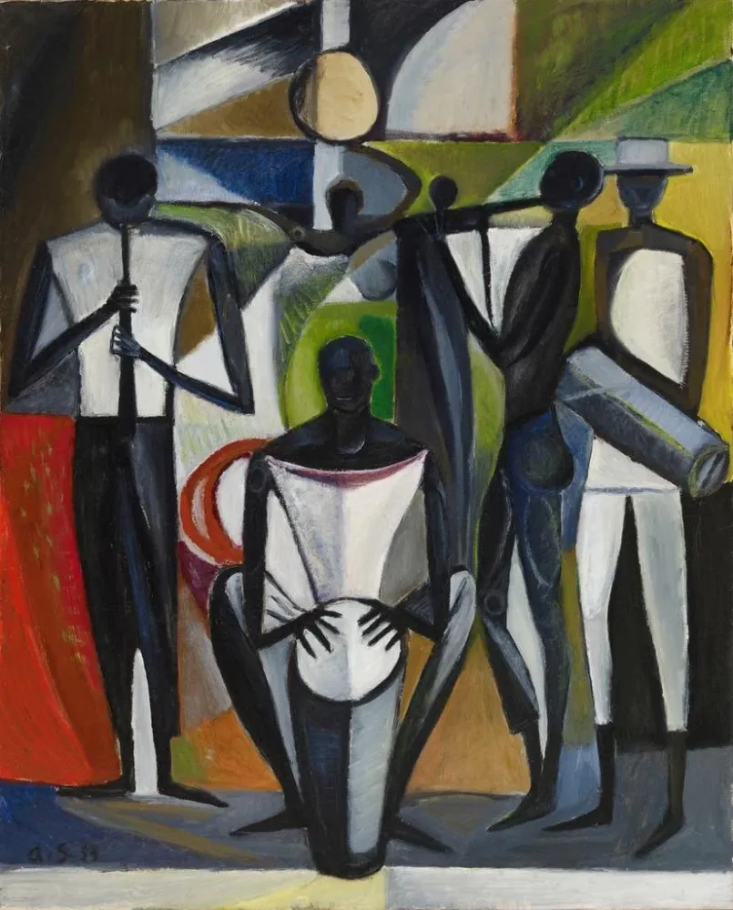 Gemälde Orchestre - Anita Snellman | Kunstdruck