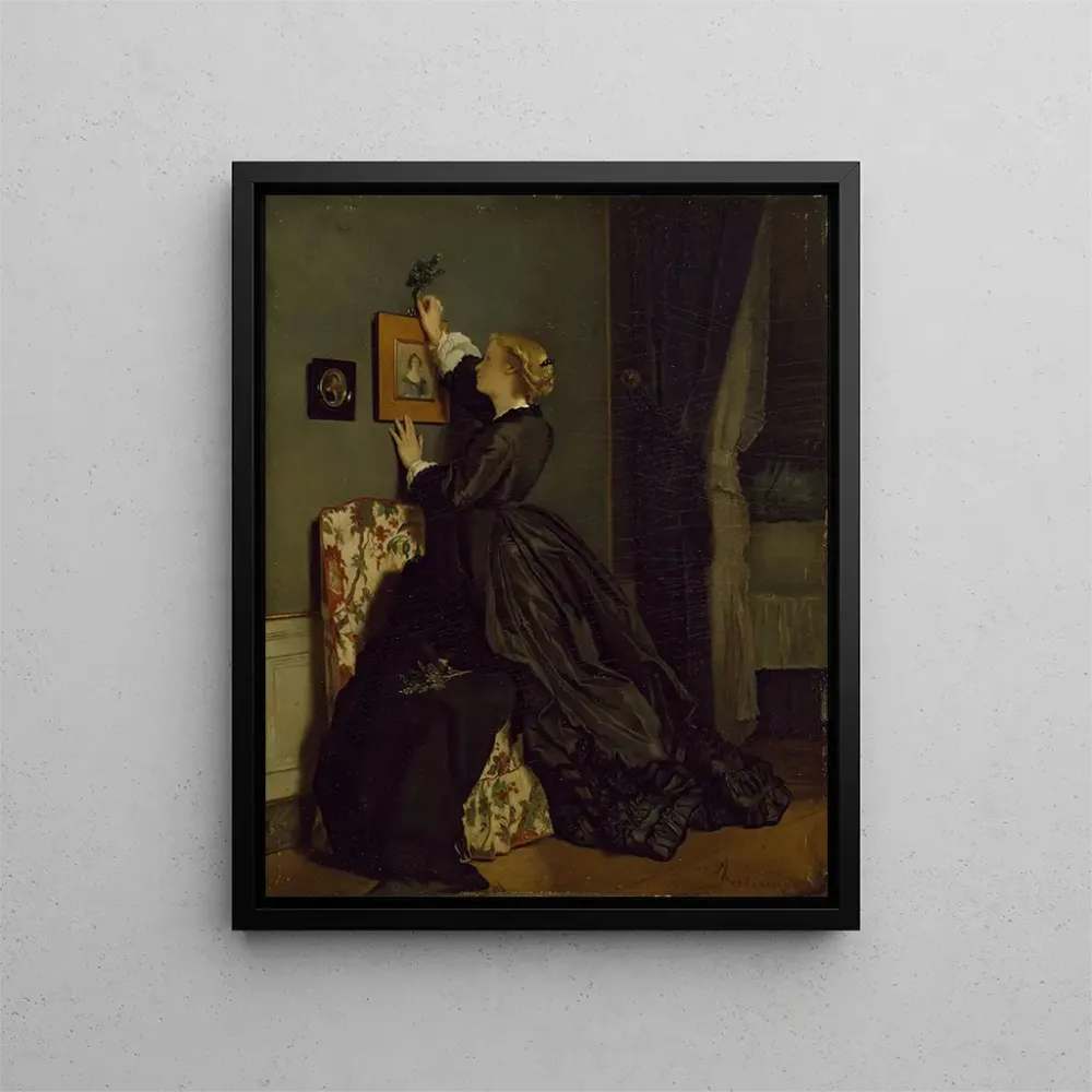 Gemälde Palmsonntag - Alfred Stevens | Kunstdruck