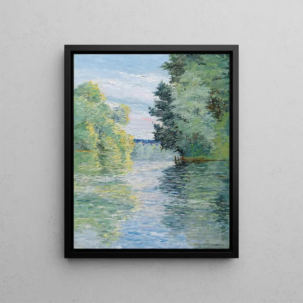 Gemälde Le Petit bras de la Seine à Argenteuil - Gustave Caillebotte | Kunstdruck