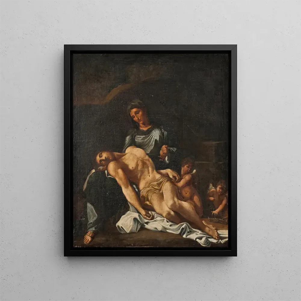Gemälde Pietà - Annibale Carracci | Kunstdruck