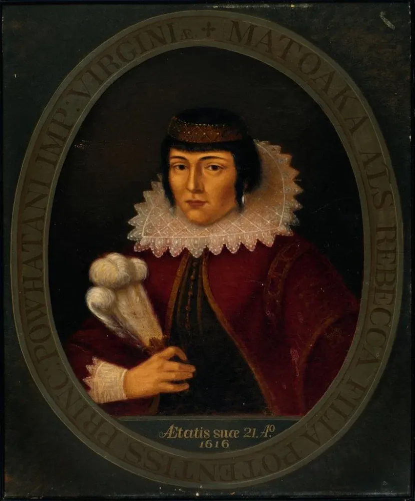 Gemälde Pocahontas - Antonio Zeno Shindler | Kunstdruck