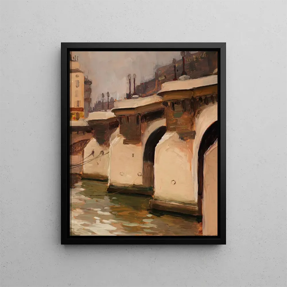Gemälde Pont Neuf Paris - Aleksander Gierymski | Kunstdruck