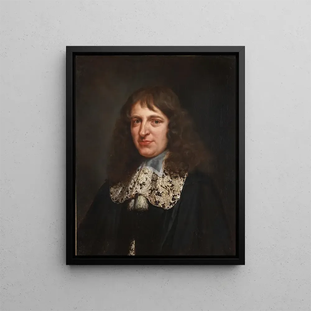 Gemälde Portrait de Balthasar III Moretus - Anonyme