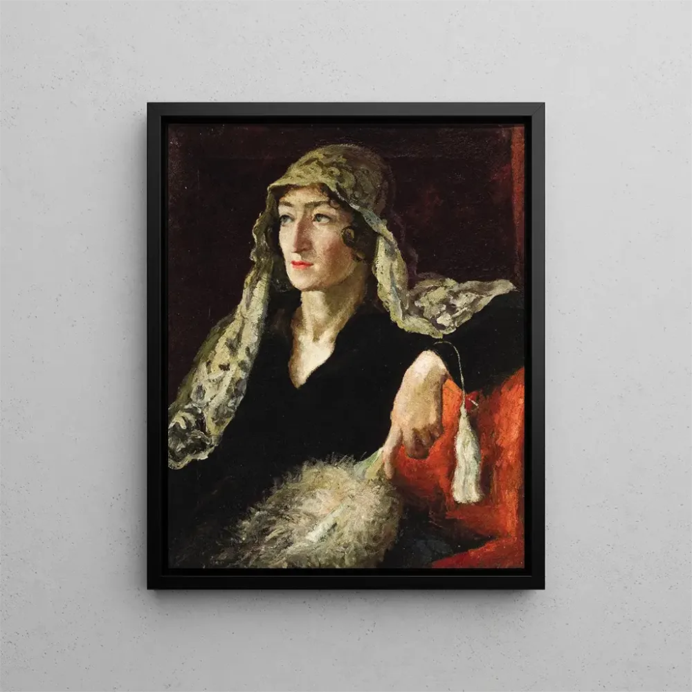 Gemälde Portrait E. T. Barkova - Alexander Aleksandrovich Osmerkin | Kunstdruck