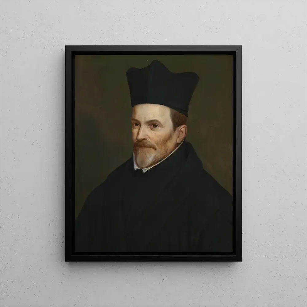 Gemälde Portrait de Charles Scribanius - Anonyme