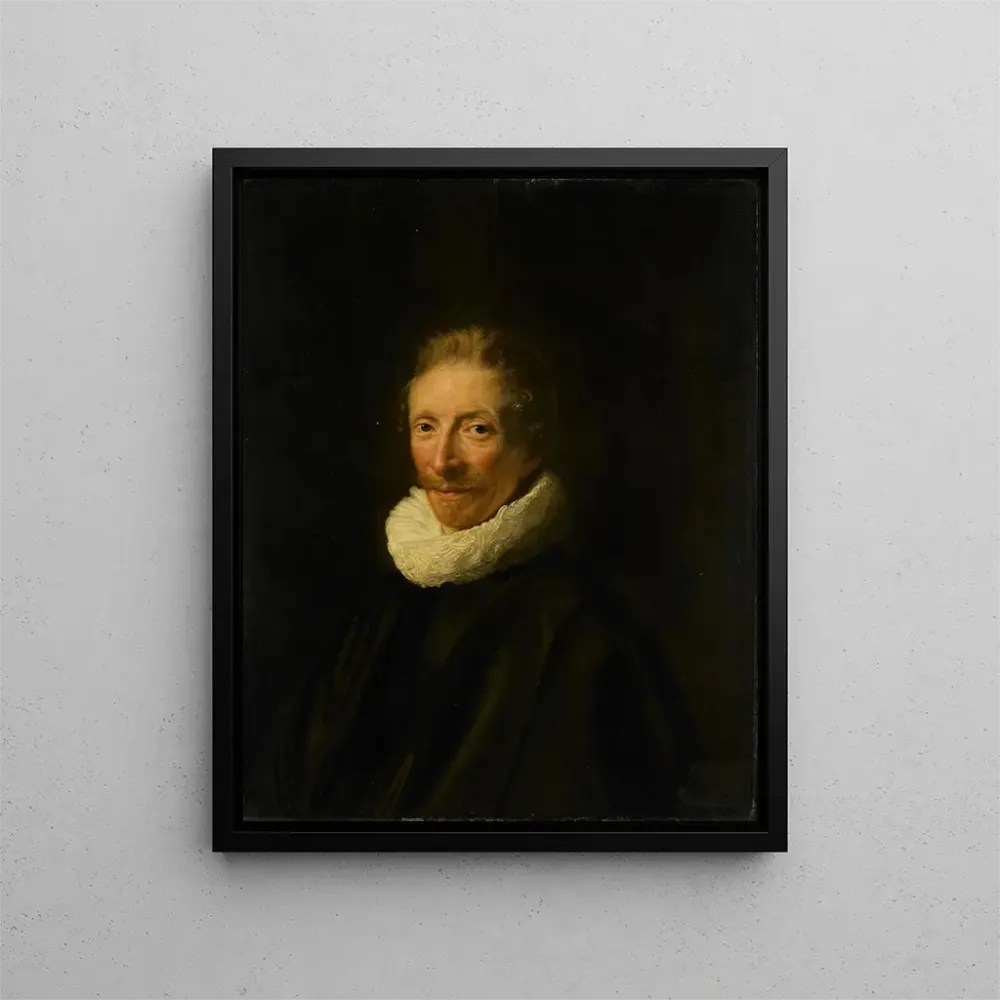 Gemälde Portrait de David de Moor - Abraham de Vries | Kunstdruck