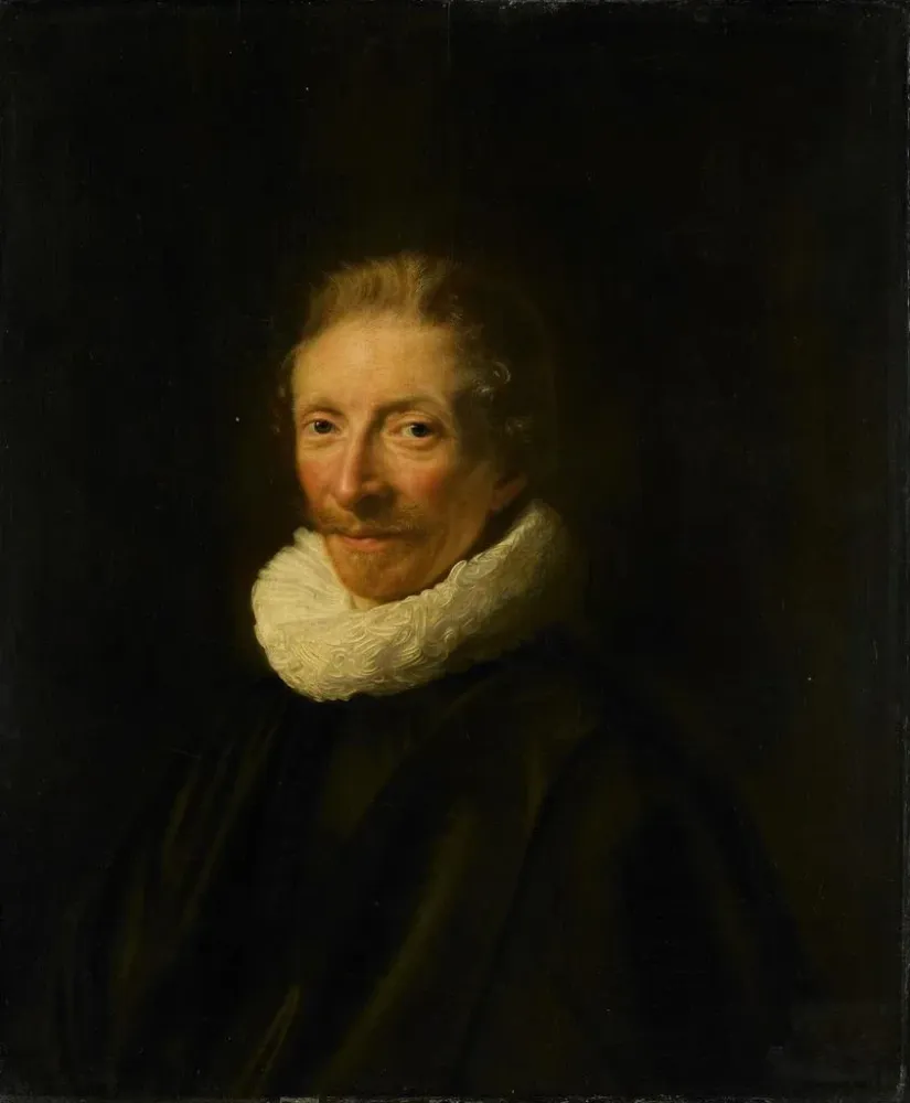 Gemälde Portrait de David de Moor - Abraham de Vries | Kunstdruck