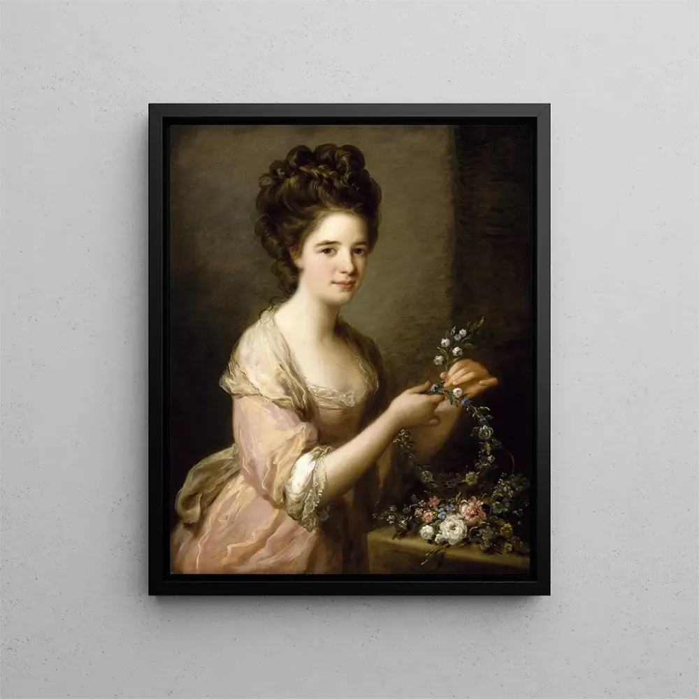 Gemälde Portrait d'Eleanor, comtesse de Lauderdale - Angelica Kauffman | Kunstdruck