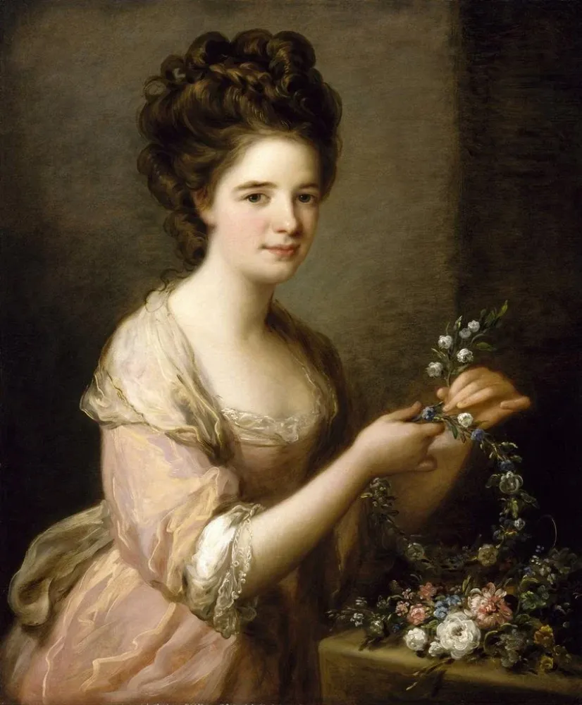 Gemälde Portrait d'Eleanor, comtesse de Lauderdale - Angelica Kauffman | Kunstdruck