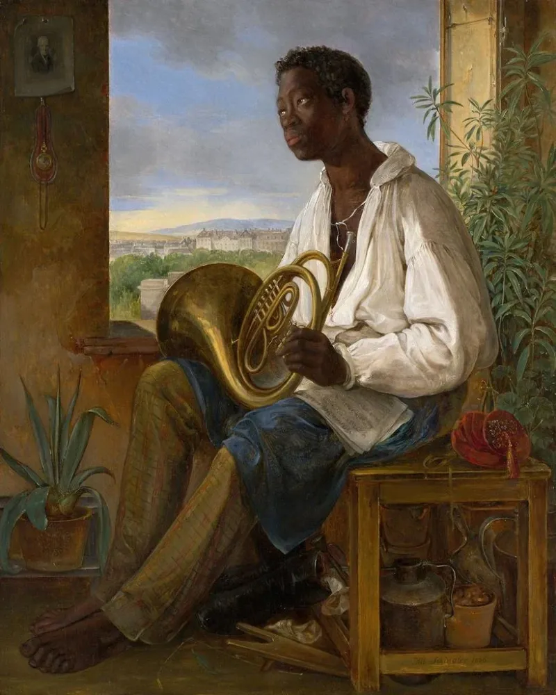 Gemälde Portrait d'Emmanuel Rio - Albert Schindler | Kunstdruck