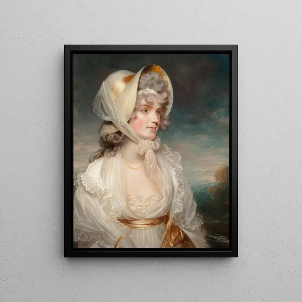 Gemälde Portrait der ehrenwerten Lucy Elizabeth Byng - Nach John Hoppner | Kunstdruck