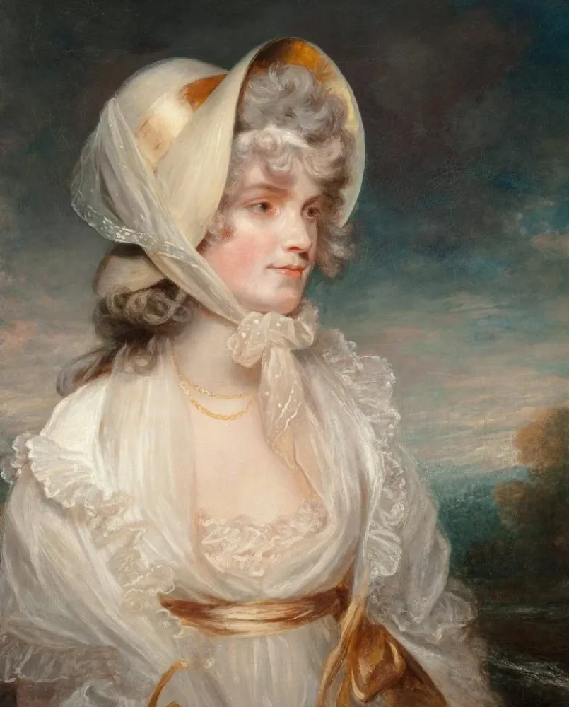 Gemälde Portrait der ehrenwerten Lucy Elizabeth Byng - Nach John Hoppner | Kunstdruck