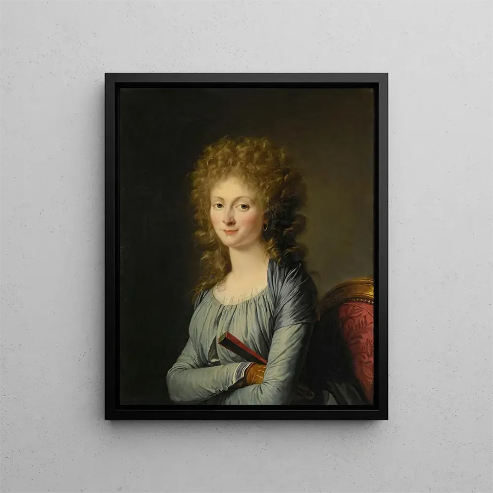 Gemälde Portrait der Herzogin von Aiguillon - Adélaïde Labille-Guiard | Kunstdruck