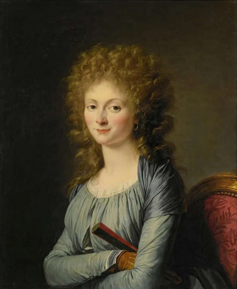 Gemälde Portrait der Herzogin von Aiguillon - Adélaïde Labille-Guiard | Kunstdruck