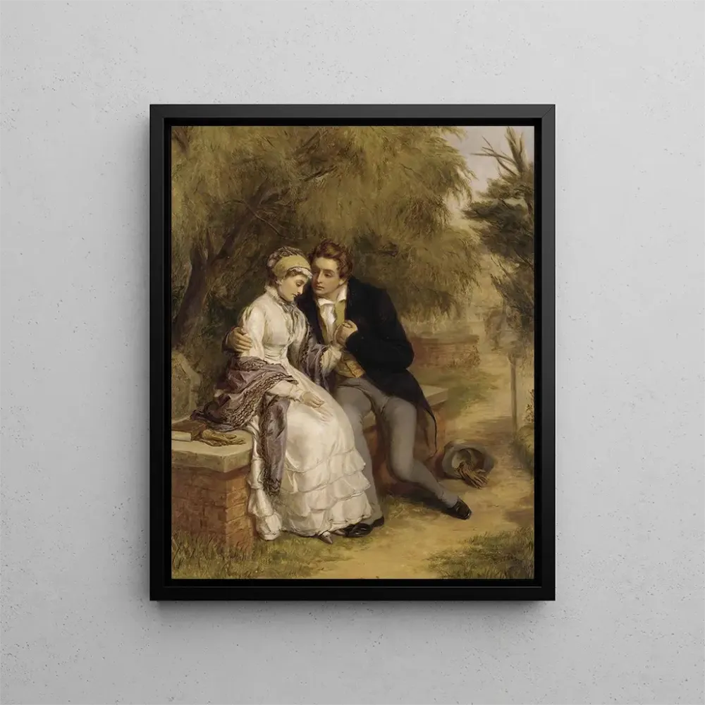 Gemälde Portrait der Hofschauspielerin Lili Marberg - Adolf Heller | Kunstdruck
