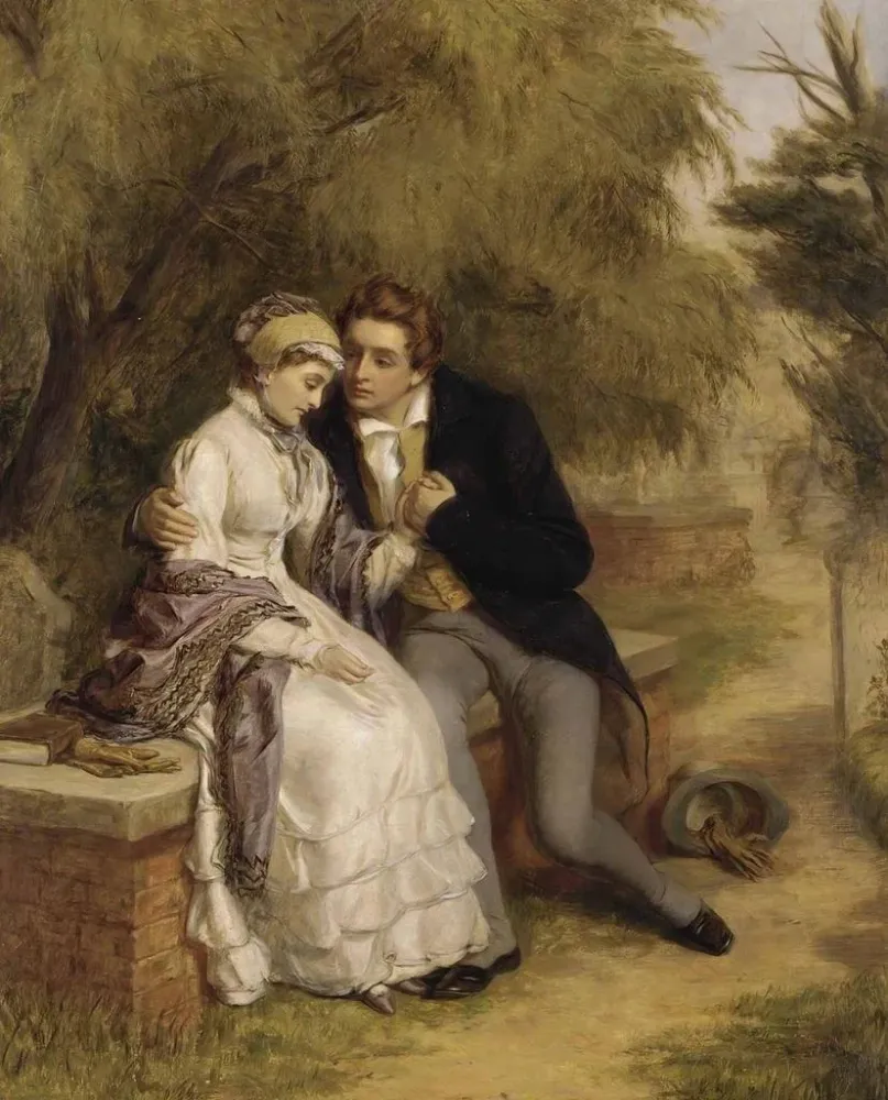 Gemälde Portrait der Hofschauspielerin Lili Marberg - Adolf Heller | Kunstdruck