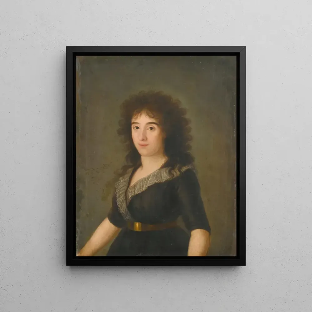 Gemälde Portrait der zweiten Condesa de Castroterreo - Agustín Esteve y Marqués