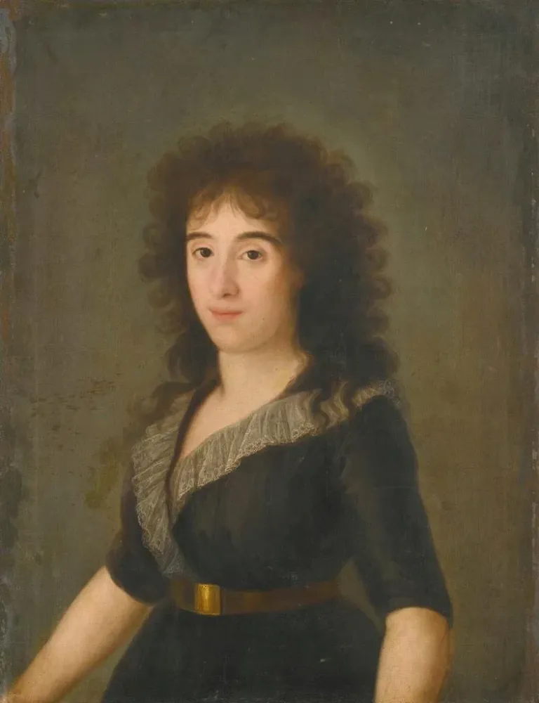 Gemälde Portrait der zweiten Condesa de Castroterreo - Agustín Esteve y Marqués