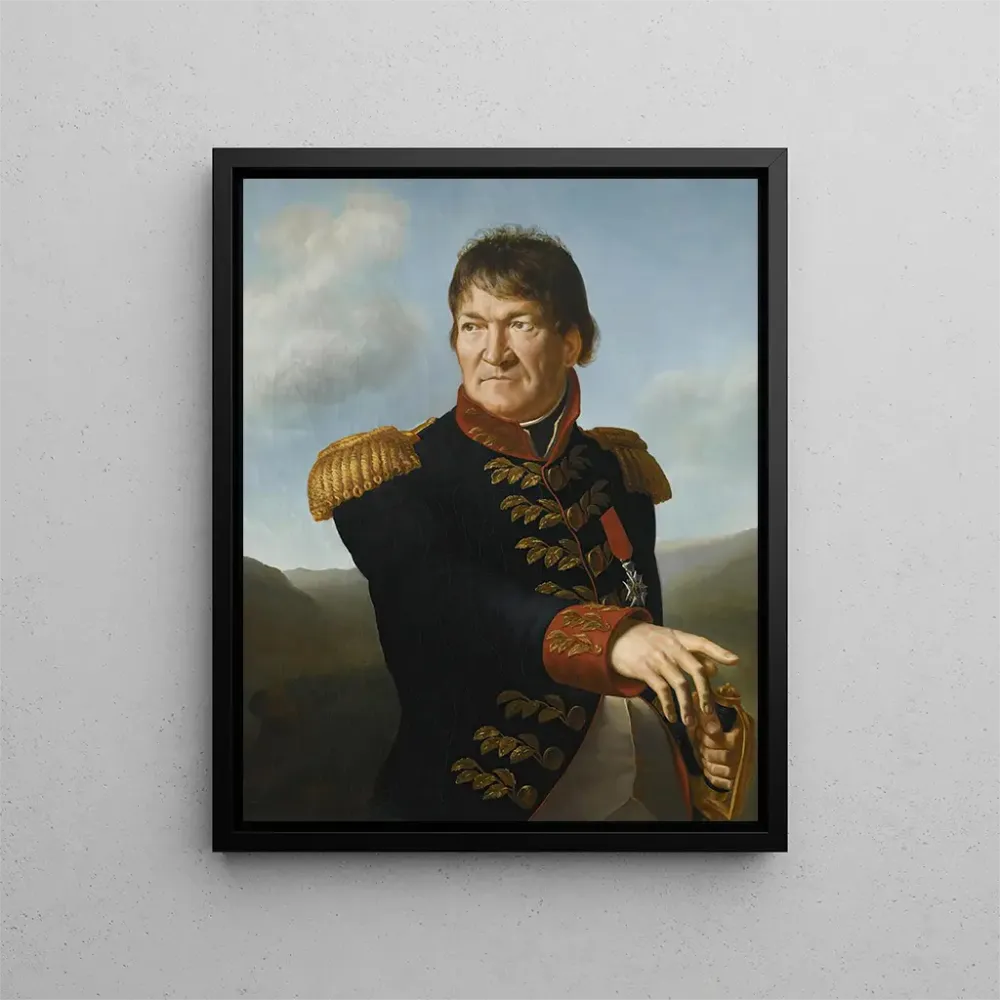 Gemälde Portrait des Barons Ségoing de Laborde - Antoine-Jean Gros | Kunstdruck