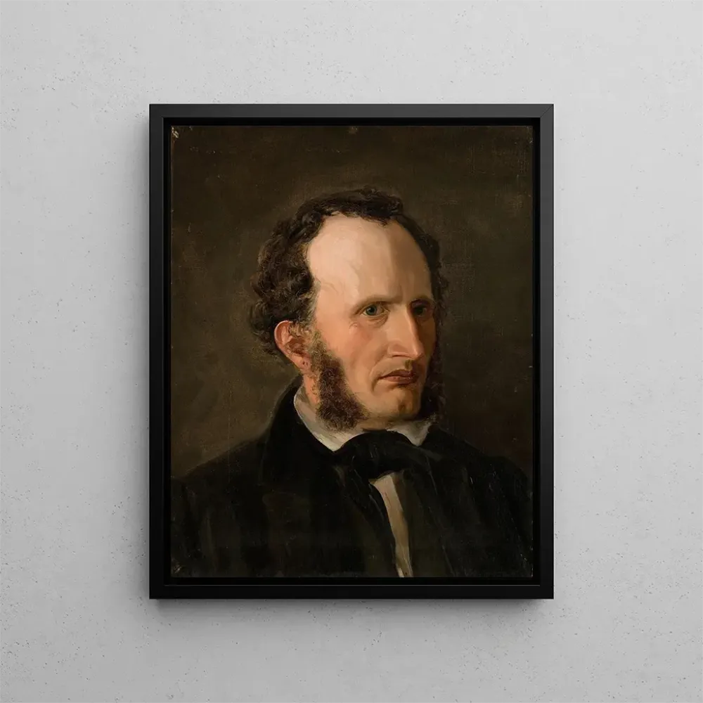 Gemälde Portrait des Bruders des Künstlers, Harald - Amaldus Nielsen | Kunstdruck