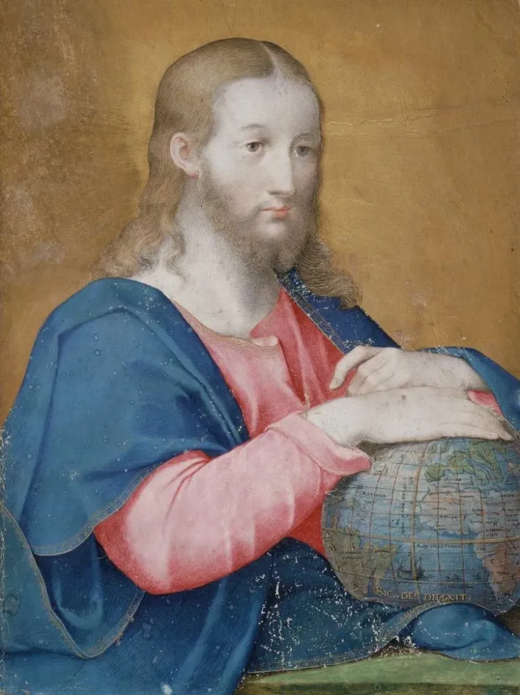 Gemälde Portrait des Christus - Anonym | Kunstdruck