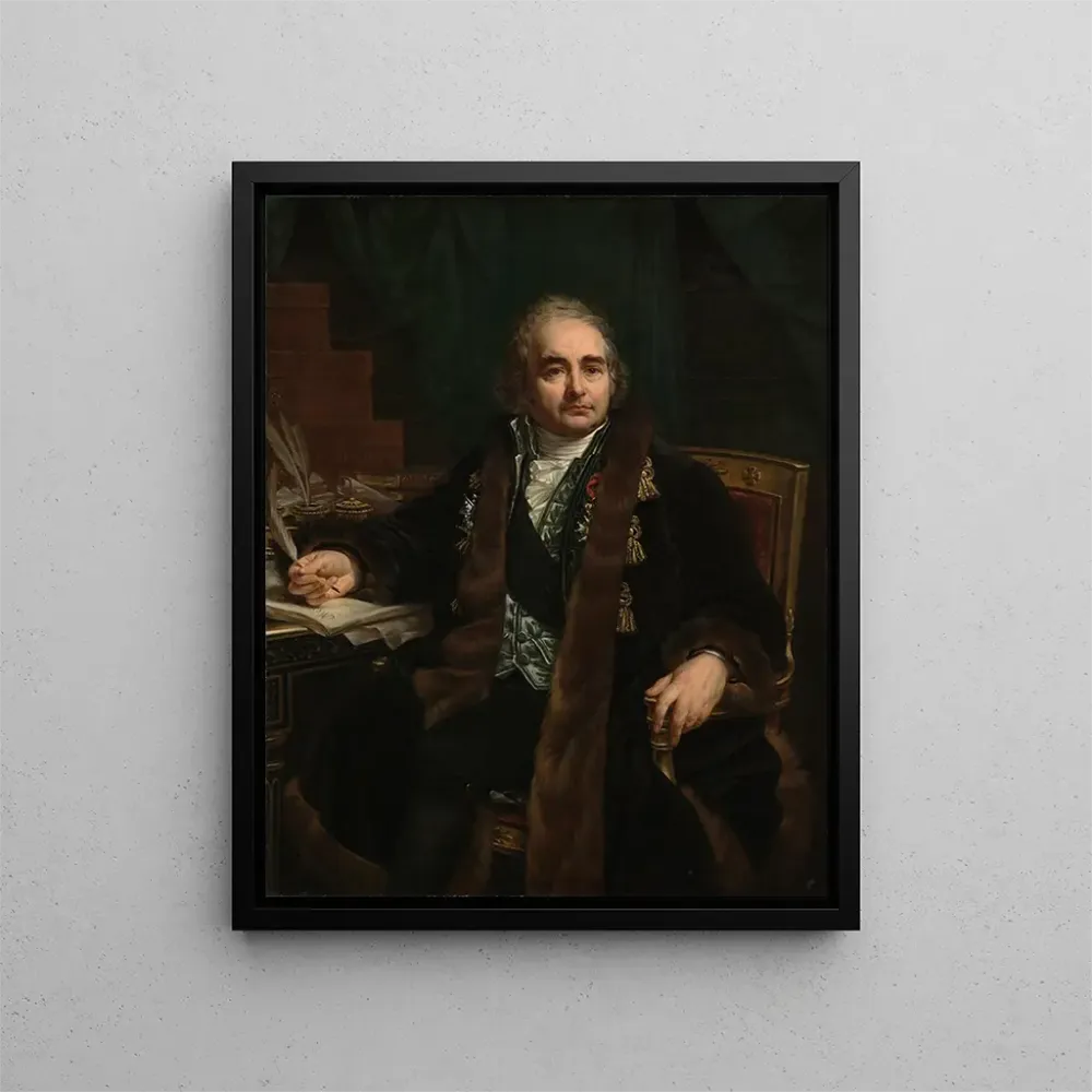Gemälde Portrait des Grafen Jean-Antoine Chaptal - Antoine-Jean Gros | Kunstdruck