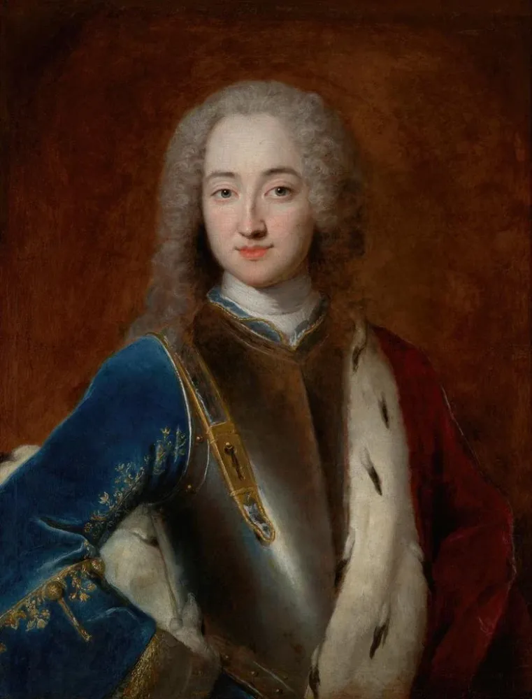 Gemälde Portrait des jungen Prinzen Fryderyk Michał Czartoryski 1696-1775 - Anonym | Kunstdruck