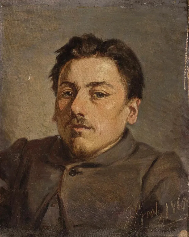 Gemälde Portrait des Malers Franciszek Streitt - Andrzej Grabowski | Kunstdruck