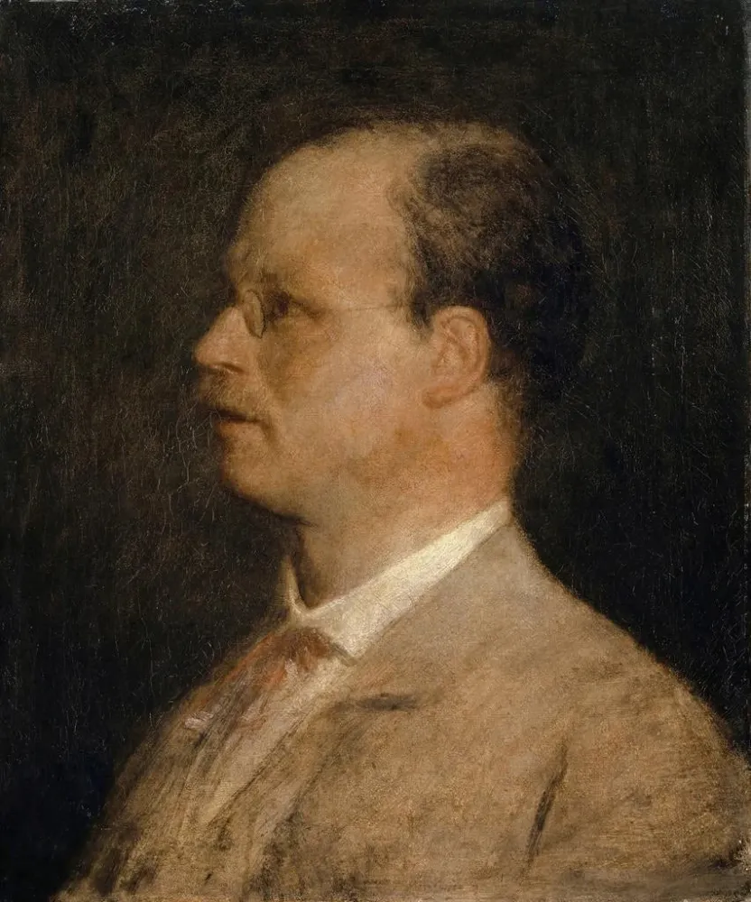 Gemälde Portrait des Professors Fritz Burckhardt-Brenner - Arnold Böcklin | Kunstdruck