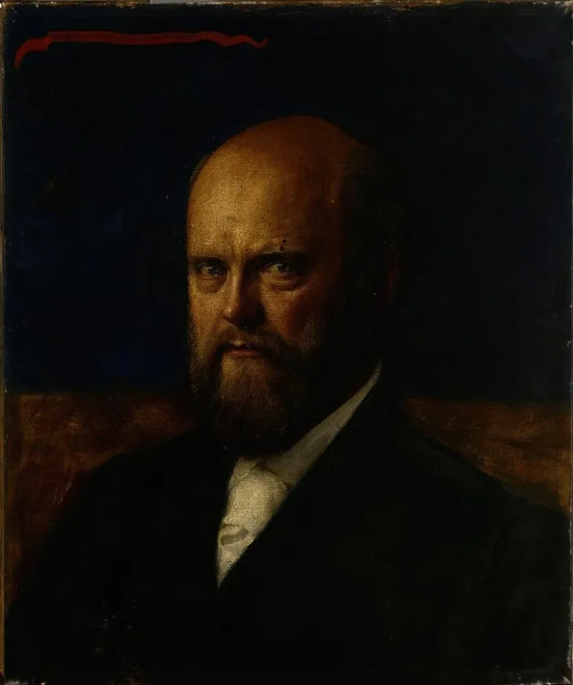 Gemälde Portrait des Professors E. R. Neovius - Akseli Gallen-Kallela | Kunstdruck