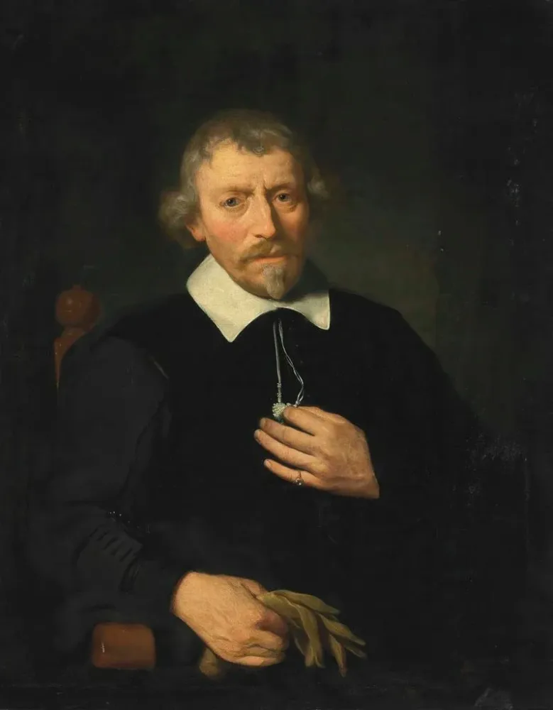 Gemälde Portrait des Vaters des Künstlers - Gerbrand van den Eeckhout | Kunstdruck