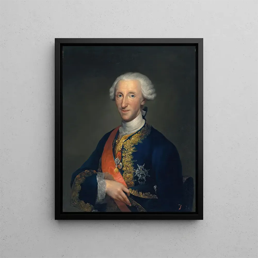 Gemälde Portrait de Don Luis de Borbón Infante d'Espagne - Anton Raphaël Mengs | Kunstdruck
