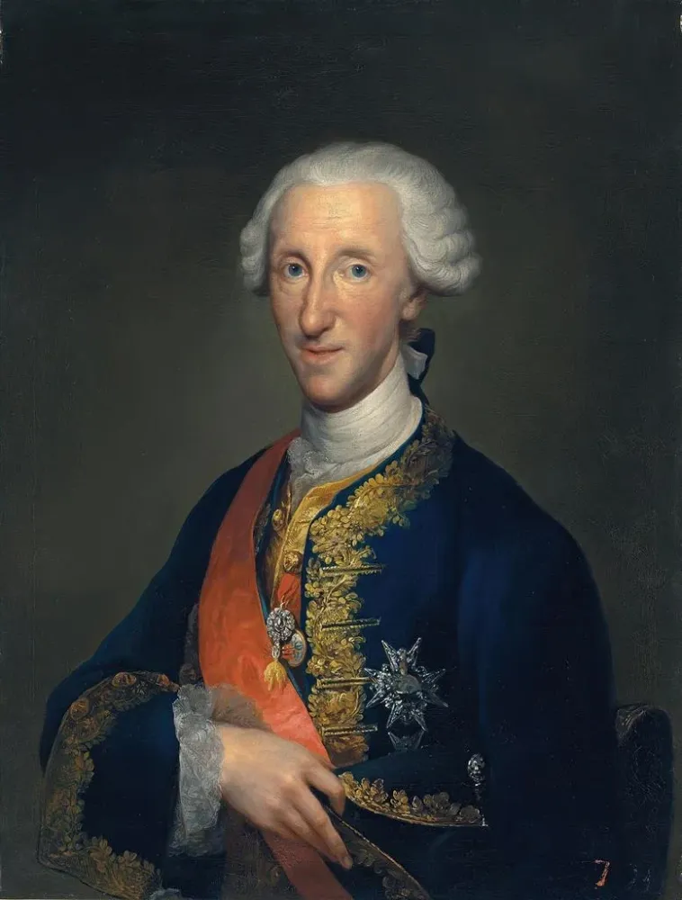 Gemälde Portrait de Don Luis de Borbón Infante d'Espagne - Anton Raphaël Mengs | Kunstdruck