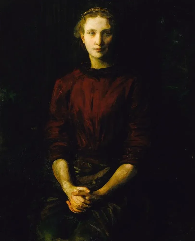 Gemälde Portrait einer Dame Mme William B. Cabot - Abbott Handerson Thayer | Kunstdruck