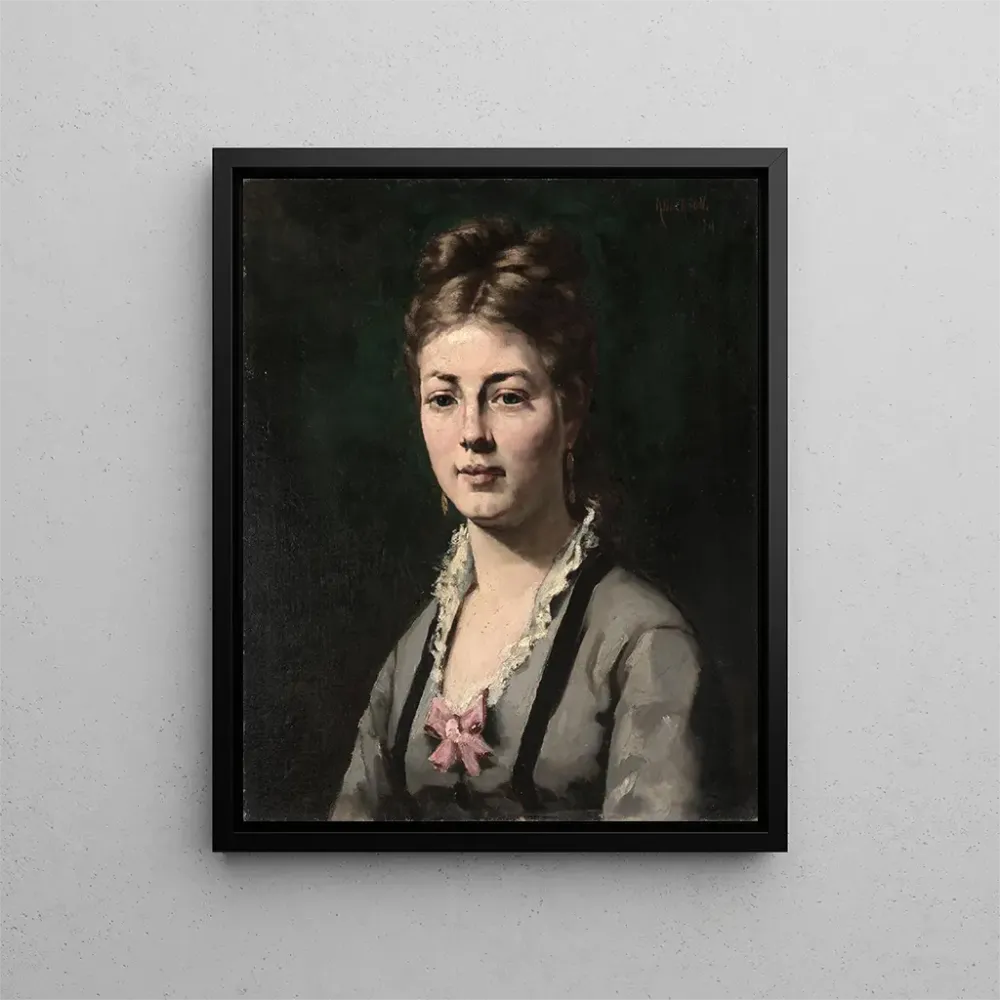 Gemälde Portrait einer Frau - Abraham Archibald Anderson | Kunstdruck